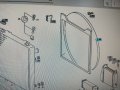 A2015050755**NEU**ДИФУЗЬОР MERCEDES-BENZ 190 W201 корпус на вентилаторът 2,0-2,3 W201 84 -, снимка 2