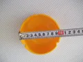 Пепелник жълт пластмасов, снимка 2