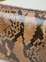 Lanvin ''Private'' Gold Python Skin Clutch Дамска Чанта / Плик / Клъч от Змийска Кожа, снимка 4