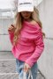 Дамска блуза в розов цвят с дълъг ръкав, снимка 5