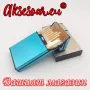 Алуминиева кутия за цигари табакера слим тънка нископрофилна slim кутия калъф за тънки мурати слим, снимка 9