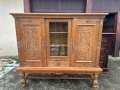 Дървена витрина / шкаф – класически стил, снимка 1