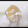 Пръстен с естествен седеф АРТ, снимка 6