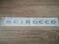 Volkswagen Scirocco сребрист надпис нов стил, снимка 1