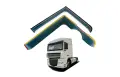 Ветробрани за DAF XF 105 Euro 5 1997-2015 г. външен монтаж, снимка 1
