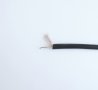 Екраниран кабел едножилен за микрофон MONO черен Ф5,5mm