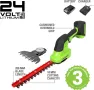  Greenworks Ножица за храсти и трева , снимка 2