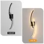 Черен LED аплик Comely, 80 см, 27 W, топла светлина 3000 K, снимка 6