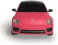 Розова кола с дистанционно Бийтъл VW Beetle 1:24 с промяна на цвета, снимка 6