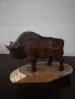 Статуетка на американски бизон. Дърво. , снимка 4