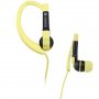 Слушалки с микрофон Canyon CNS-SEP1Y спортни жълти тапи за уши In-earphone