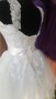 къса бална официална сватбена рокля в цвят и размер по заявка, снимка 6