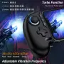 Контролер за мобилен телефон за iPhone/Android с джойстик на Hall, мобилен геймпад с калъф , снимка 2