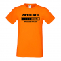 Мъжка тениска,Patience Loading,Loading,Please wait,батерия,Изненада,Подарък, снимка 1 - Тениски - 36419370