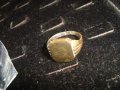 СТАРИНЕН ПОСРЕБРЕН РЕТРО БРОНЗОВ ПРЪСТЕН МАЙСТОРСКА ИЗРАБОТКА 18639, снимка 9