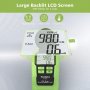 EMF Meter Tadeto EMF Meter с 3 чипа за 360° измерване LCD подсветка Голям екран EMF метър с факел, о, снимка 6