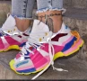 Цветни спортни маратонки Dolce&Gabana, снимка 2