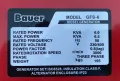 дизелов генератор Bauer GFS-6, ATS, 6kW, 230/400 Volt,, снимка 2
