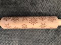 Дървена релефна точилка на снежинки, снимка 1 - Форми - 31862618