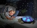 Музикална детска нощна лампа Костенурка