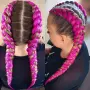 🩵Боксьорски Плитки❤️ Box braids Детски прически Опашки Бохо Туистъри Ариел Къдрици Афро Канекалон , снимка 4
