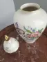 ALKA Bavaria Meissen 23см/АЛКА Бавария Майсен стара немска порцеланова ваза с капак-урна, снимка 2