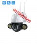 Въртяща се WiFi безжична IP камера 5MP FULL-HD с мощни LED прожектори, снимка 2