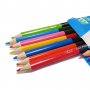 2384 Големи моливи за рисуване ДУО 12/24 цвята, снимка 2