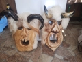 Дървени лица (коруби) цели маски Сурвакарски/Кукерски, снимка 3