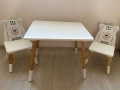Детска маса с два стола, снимка 8