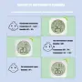 Компактен цифров термометър за закрито, мини монитор за стайна температура и влажност, снимка 4