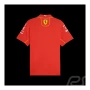 PUMA x Scuderia Ferrari F1 мъжка поло тениска с къс ръкав с лога на отбора и спонсорите, памук, снимка 8