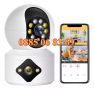 Двойна IP камера WIFI 1080P, надлюдение две зони едновременно, снимка 1