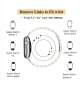 Каишка Apple Watch Series 10 (42 mm), съвместима с 41 mm 40 mm 38 mm , снимка 4