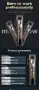 Професионален Fade клипер Madeshow M8F 7200RPM Wedge нож 3200mAh база, снимка 6