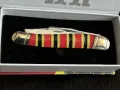 Голям висококачествен колекционерски джобен сгъваем нож Texas Stockman Coral Snake  (RR2275), снимка 4