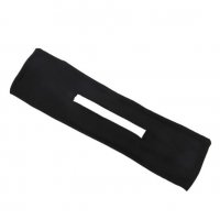 Панделка за направа на кок с огъваща се тел в черен цвят, снимка 2 - Аксесоари за коса - 39122861