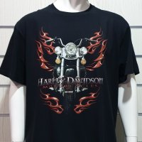 Нова мъжка тениска със ситопечат HARLEY DAVIDSON, мотори, снимка 6 - Тениски - 30100173