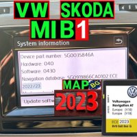 🚗 SD card 2023 Amundsen MIB1 Шкода навигация и актуализация Skoda Octavia/Yeti СД карта map update 