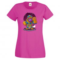 Дамска тениска Marvel Thanos Игра,Изненада,Подарък,Геймър,, снимка 8 - Тениски - 36786075