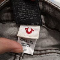 Оригинални True Religion jeans grey,сиви дънки EUR 34/ 25 размер, снимка 6 - Дънки - 38560449