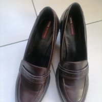 Обувки MTNG. Тъмно кафяви, номер 41. Височина на ток 7,5 см. , снимка 2 - Дамски обувки на ток - 42467529