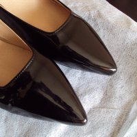 Дамски обувки лак, снимка 5 - Дамски елегантни обувки - 30402785