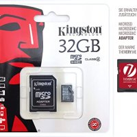Карта памет Kingston 32 GB Micro SDHC, снимка 1 - Карти памет - 29810158