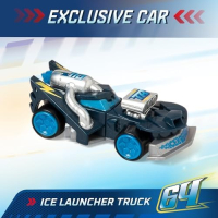 Нов Специален T-Racers Камион Ice Launcher - Създай и Стартирай деца играчка подарък, снимка 3 - Коли, камиони, мотори, писти - 44571533
