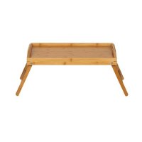 Сгъваема маса от бамбук, Помощна масичка, поднос, 50x30x22 см, снимка 5 - Къмпинг мебели - 40318829
