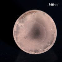 Бял естествен циркон 6.6mm 2.19ct нетретиран интересна флуоресценция, снимка 3 - Други - 42910565