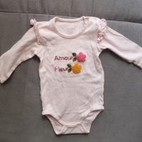 Лот бебешки дрехи и нови елеци 2бр размер 6-18 месеца 74-86, снимка 11 - Комплекти за бебе - 44696241