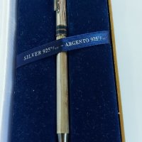 Химикалка  AURORA  Itali  сребро проба 925, снимка 1 - Колекции - 33759163