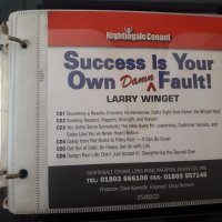 Success is Your Own Damn Fault - Larry Winget - 6 CDs, DVD & Workbook, снимка 3 - CD дискове - 30215535